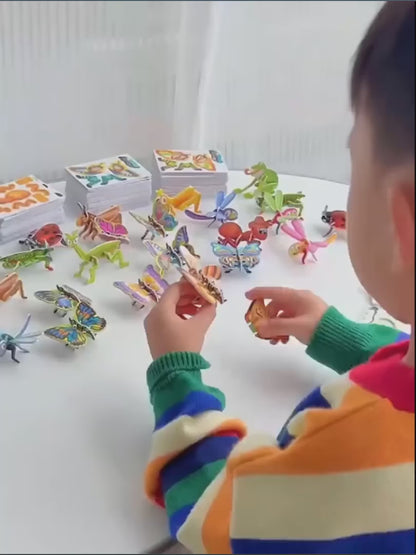 3D Smart DIY Cards for Kids (100 cards)