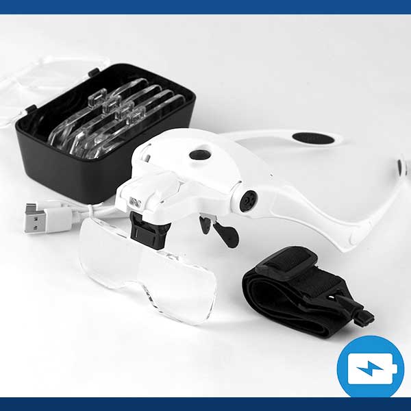 Neat & Handy Vision Aid Magnifying Headset