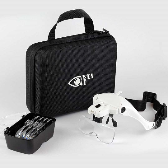 VISION AID Magnifying Glasses with A Storage Case (USB