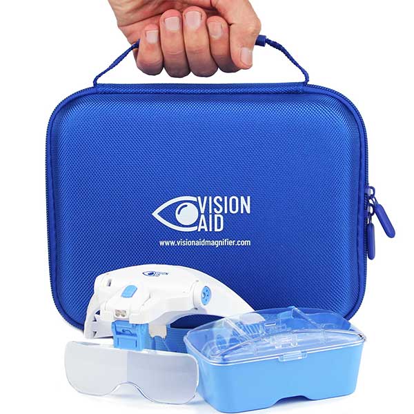 VisionAid Magnifying Kit with a Storage Case - Expert Set