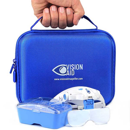 VisionAid Magnifying Kit with a Storage Case - Expert Set